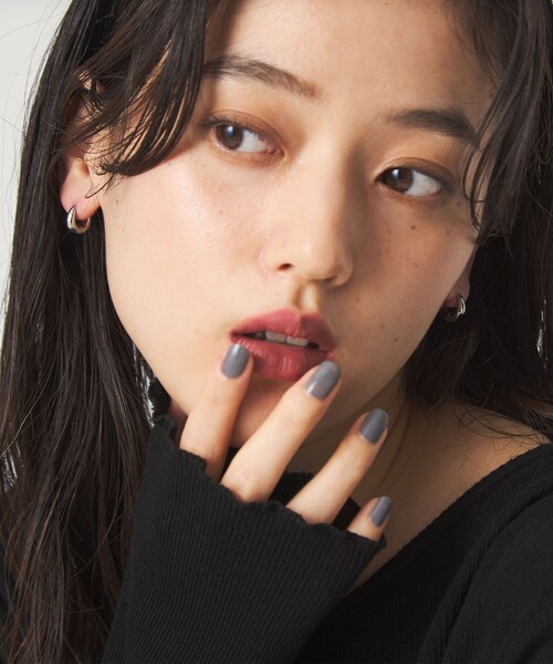 green label relaxing（グリーンレーベルリラクシング）の「【WEB限定】プチ クリップフープ ピアス（ピアス（両耳用）・レディース・シルバー/ゴールド・FREE）」の8枚目の写真