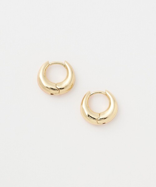 green label relaxing（グリーンレーベルリラクシング）の「【WEB限定】プチ クリップフープ ピアス（ピアス（両耳用）・レディース・シルバー/ゴールド・FREE）」の9枚目の写真