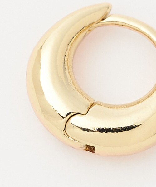 green label relaxing（グリーンレーベルリラクシング）の「【WEB限定】プチ クリップフープ ピアス（ピアス（両耳用）・レディース・シルバー/ゴールド・FREE）」の10枚目の写真