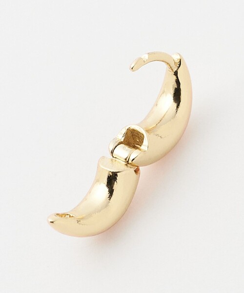 green label relaxing（グリーンレーベルリラクシング）の「【WEB限定】プチ クリップフープ ピアス（ピアス（両耳用）・レディース・シルバー/ゴールド・FREE）」の13枚目の写真