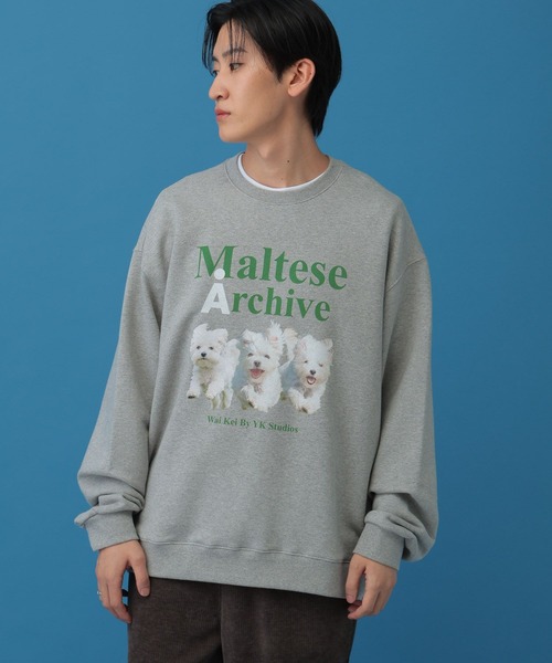 セール】【UNISEX】Wai Kei／Amaltese プルオーバー(ウラケ