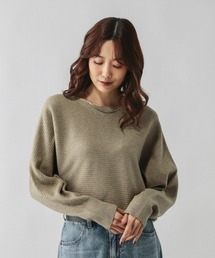 GLOBAL WORK | ふわふわHugmeドルマンプルオーバー/595406(ニット/セーター)