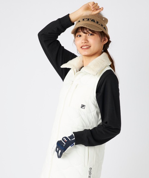 FILA GOLF:フィラゴルフ】レディース中綿ワンピース ゴルフ 撥水加工