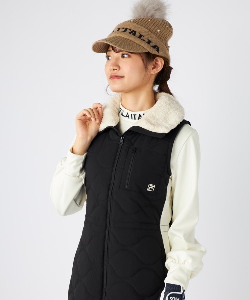 FILA GOLF:フィラゴルフ】レディース中綿ワンピース ゴルフ 撥水加工