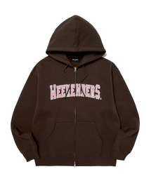 WKNDRS（ウィーキャンドース）の「COWBOYS ZIPUP HOODIE (BROWN)（パーカー）」