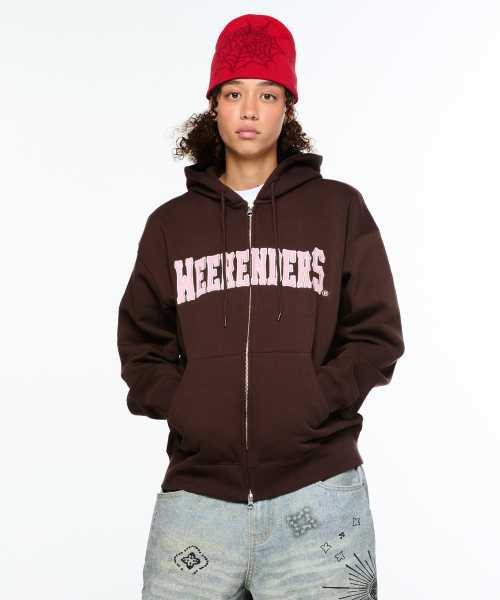 WKNDRS(ウィーキャンドース)の「COWBOYS ZIPUP HOODIE (BROWN)(パーカー・レディース・その他・LARGE/X-LARGE/MEDIUM)」の7枚目の写真