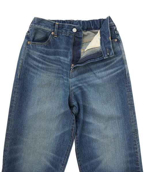 HYSTERIC GLAMOUR（ヒステリックグラマー）の「イージーデニムパンツ（デニムパンツ・レディース・ブラック/ライトインディゴブルー・SMALL/MEDIUM）」の4枚目の写真