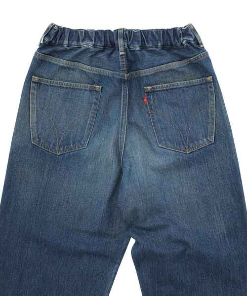 HYSTERIC GLAMOUR（ヒステリックグラマー）の「イージーデニムパンツ（デニムパンツ・レディース・ブラック/ライトインディゴブルー・SMALL/MEDIUM）」の5枚目の写真