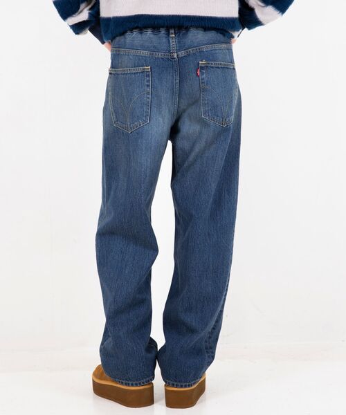 HYSTERIC GLAMOUR（ヒステリックグラマー）の「イージーデニムパンツ（デニムパンツ・レディース・ブラック/ライトインディゴブルー・SMALL/MEDIUM）」の8枚目の写真