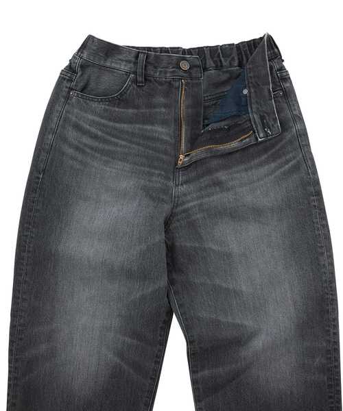 HYSTERIC GLAMOUR（ヒステリックグラマー）の「イージーデニムパンツ（デニムパンツ・レディース・ブラック/ライトインディゴブルー・SMALL/MEDIUM）」の10枚目の写真