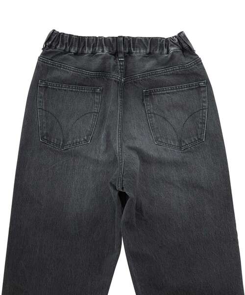 HYSTERIC GLAMOUR（ヒステリックグラマー）の「イージーデニムパンツ（デニムパンツ・レディース・ブラック/ライトインディゴブルー・SMALL/MEDIUM）」の11枚目の写真