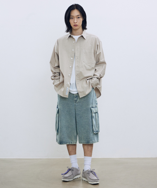 F.ILLUMINATE(フィルミネイト)の「ウォッシュドカーゴバミューダデニムショーツ -パープル(その他パンツ・レディース・その他・SMALL/MEDIUM/LARGE)」の5枚目の写真