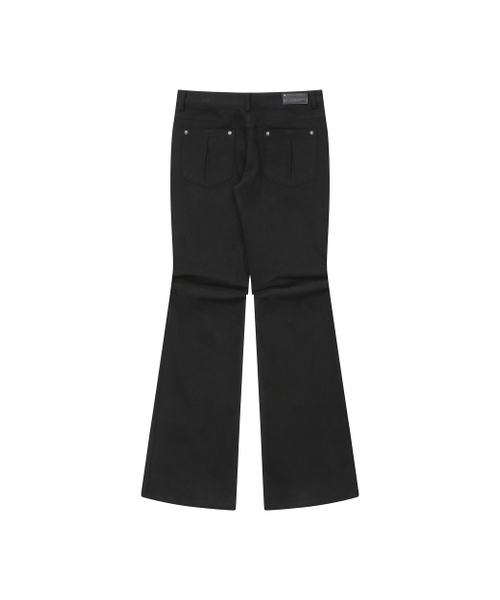Miseki SEOUL(ミセキソウル)の「Shifted snap pants BLACK(その他パンツ・レディース・その他・1/2)」の3枚目の写真