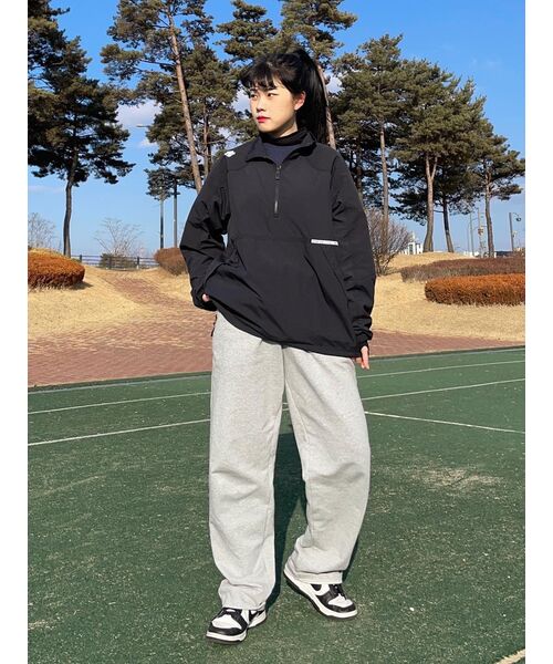 MUSINSA STANDARD WOMAN(ムシンサスタンダードウーマン)の「ウーマンズフラットテリーワイドラウンジスウェットパンツ【ミディアムグレー】(スウェットパンツ・レディース・その他・SMALL/MEDIUM/LARGE/X-SMALL)」の12枚目の写真