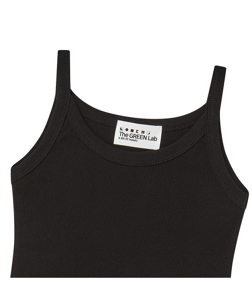 THE GREEN LAB（ザグリーンラボ）の「エッセンシャルリブスリーブレストップ [ブラック]（Tシャツ/カットソー・レディース・その他・FREE）」の3枚目の写真