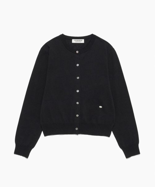 TTUDEMENT(トュードメント)の「ESSENTIAL CARDIGAN SET-UP BLACK(カーディガン/ボレロ・レディース・その他・FREE)」の2枚目の写真