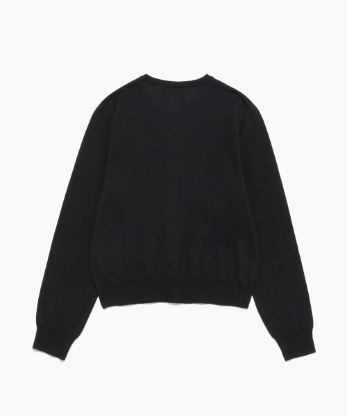 TTUDEMENT(トュードメント)の「ESSENTIAL CARDIGAN SET-UP BLACK(カーディガン/ボレロ・レディース・その他・FREE)」の3枚目の写真