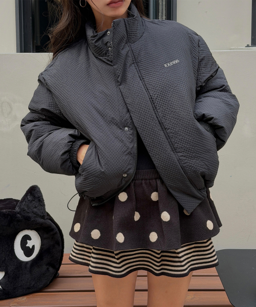 YOUHEE（ユヒ）の「SORBET PUFFER BLACK（ダウンジャケット/コート・レディース・その他・FREE）」の15枚目の写真