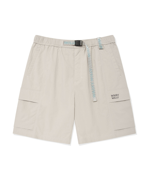Wacky WiLLy(ワッキーウィリー)の「ナイロンリップストップカーゴショートパンツグレー(その他パンツ・レディース・その他・LARGE/X-LARGE/SMALL/MEDIUM)」の1枚目の写真