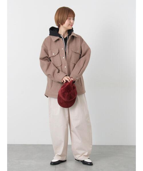 Lugnoncure（ルノンキュール）の「チノカーブパンツ（その他パンツ・レディース・ボルドー/ネイビー/クリーム・F）」の11枚目の写真