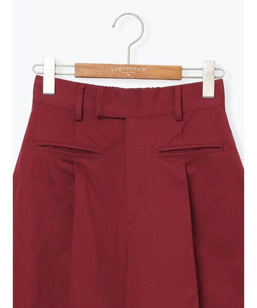 Lugnoncure（ルノンキュール）の「チノカーブパンツ（その他パンツ・レディース・ボルドー/ネイビー/クリーム・F）」の17枚目の写真