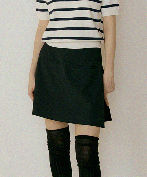 LINGSEOUL(リングソウル)の「summer wool skirt pants-black(スカート・レディース・その他・SMALL/MEDIUM)」の1枚目の写真