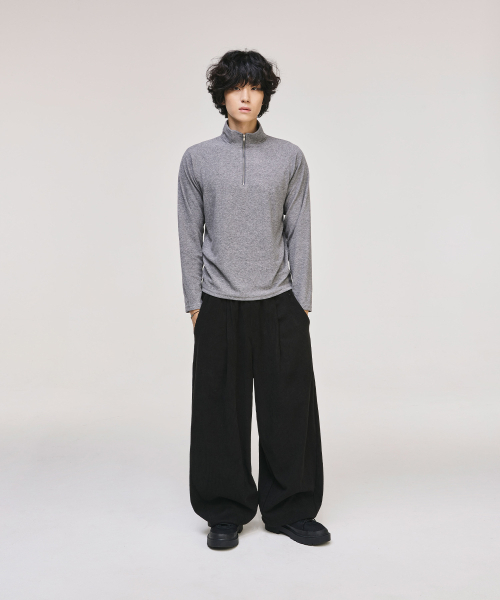 SIGNATURE（シグネチャ）の「カーブドコーデュロイバンディングパンツ[ブラック]（スウェットパンツ・レディース・その他・MEDIUM/LARGE）」の6枚目の写真