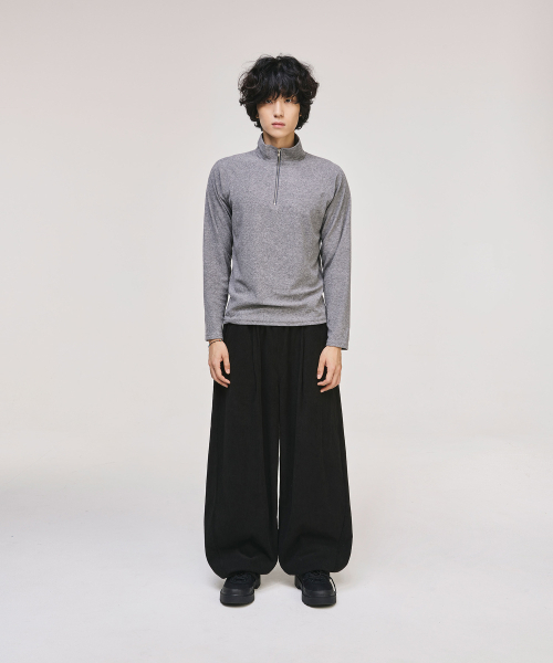 SIGNATURE（シグネチャ）の「カーブドコーデュロイバンディングパンツ[ブラック]（スウェットパンツ・レディース・その他・MEDIUM/LARGE）」の7枚目の写真