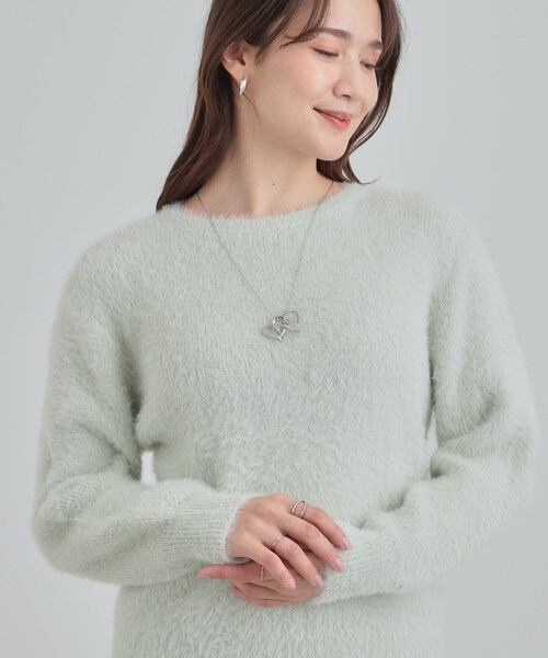 SHOO・LA・RUE(シューラルー)の「Wハートネックレス(ネックレス・レディース・ダークブラウン/ゴールド/シルバー・00)」の8枚目の写真