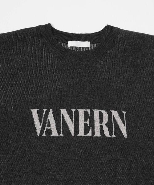 SENSE OF PLACE by URBAN RESEARCH(センスオブプレイスバイアーバンリサーチ)の「ロゴグラフィッククルーネックニット(ニット/セーター・メンズ・ブラウン/ライトベージュ/ブラック・LARGE/MEDIUM)」の9枚目の写真