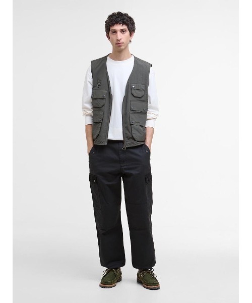 Barbour(バブアー)の「Silverbay ツイルパンツ(メンズ)(その他パンツ・メンズ・ブラック/カーキ・28/30/32)」の8枚目の写真