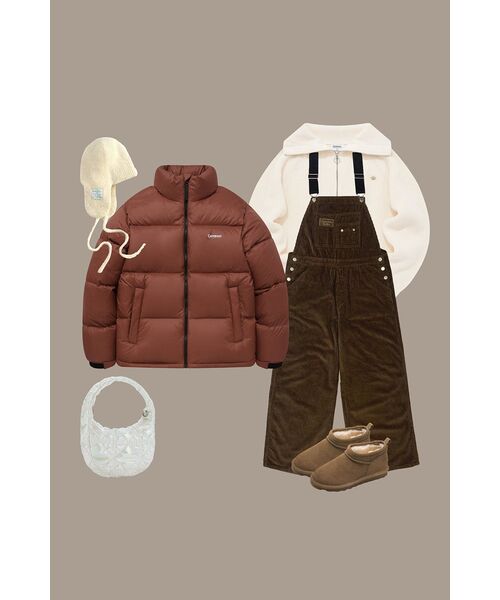 COVERNAT(カバーナット)の「RDS シービックショートパファーレッド(ダウンジャケット/コート・レディース・その他・LARGE/MEDIUM/SMALL/X-LARGE)」の16枚目の写真