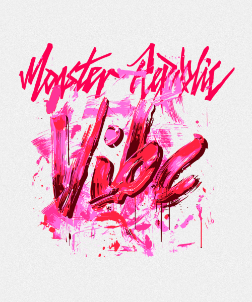 MONSTER REPUBLIC(モンスターリパブリック)の「バイブ ビビッドピンク Tシャツ ホワイト(Tシャツ/カットソー・レディース・その他・X-LARGE/LARGE/MEDIUM/SMALL)」の3枚目の写真