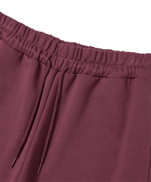 BROWNBREATH（ブラウンブレス）の「TAG WIDE SWEAT PANTS - BURGUNDY（スウェットパンツ・レディース・その他・SMALL/MEDIUM/LARGE/X-LARGE）」の3枚目の写真