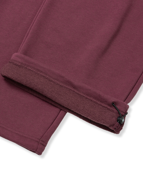 BROWNBREATH（ブラウンブレス）の「TAG WIDE SWEAT PANTS - BURGUNDY（スウェットパンツ・レディース・その他・SMALL/MEDIUM/LARGE/X-LARGE）」の7枚目の写真