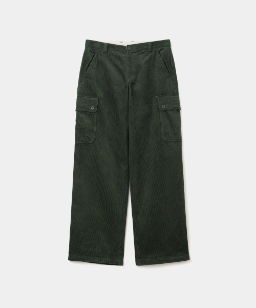 UNIFORM BRIDGE(ユニフォームブリッジ)の「M47 corduroy pants wide fit olive(その他パンツ・メンズ・その他・LARGE/X-LARGE/MEDIUM)」の1枚目の写真