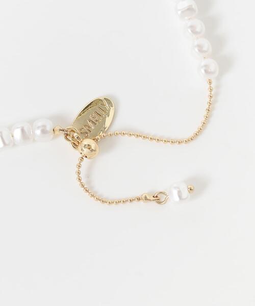 SMELLY（スメリー）の「パールチェーン2セットブレスレット（ブレスレット・レディース・ゴールド系その他・-）」の6枚目の写真