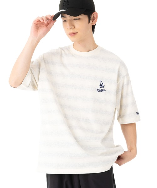 NEW ERA(ニューエラ)の「ニューエラ 半袖Tシャツ オーバーサイズ MLB(Tシャツ/カットソー・メンズ・ネイビー/ホワイト・XXL/XL/L/M/S)」の3枚目の写真