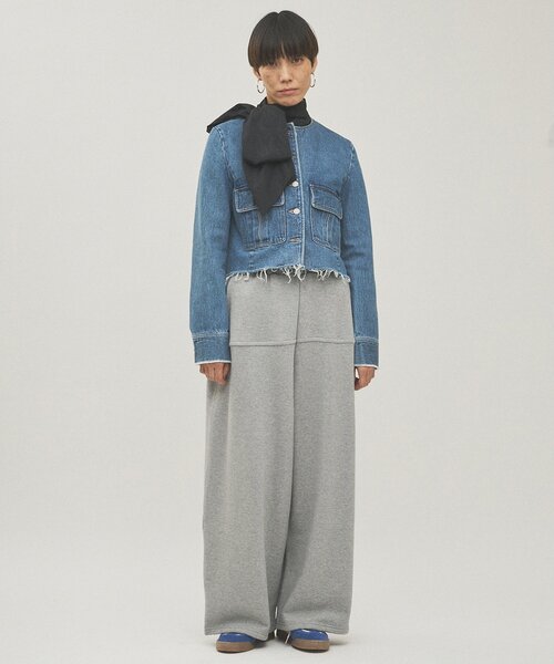 Whim Gazette(ウィムガゼット)の「裏毛バレルパンツ(スウェットパンツ・レディース・グレー/ブラウン・FREE)」の8枚目の写真