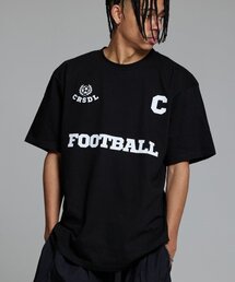 シーロゴ フットボールクラブ 半袖Tシャツ ブラック