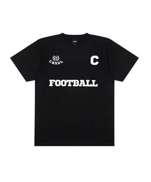 CREAM SODA LAB(クリームソーダラボ)の「シーロゴ フットボールクラブ 半袖Tシャツ ブラック(Tシャツ/カットソー・メンズ・その他・LARGE/MEDIUM/X-LARGE/XX-LARGE)」の2枚目の写真