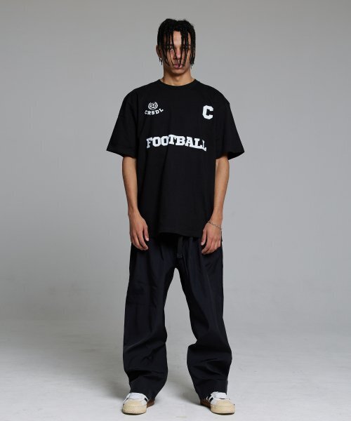 CREAM SODA LAB(クリームソーダラボ)の「シーロゴ フットボールクラブ 半袖Tシャツ ブラック(Tシャツ/カットソー・メンズ・その他・LARGE/MEDIUM/X-LARGE/XX-LARGE)」の4枚目の写真