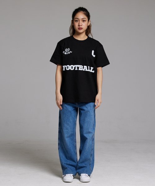 CREAM SODA LAB(クリームソーダラボ)の「シーロゴ フットボールクラブ 半袖Tシャツ ブラック(Tシャツ/カットソー・メンズ・その他・LARGE/MEDIUM/X-LARGE/XX-LARGE)」の8枚目の写真
