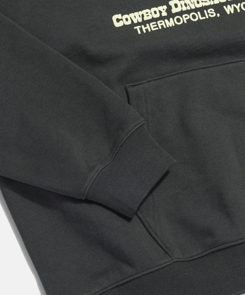 ESPIONAGE（エスピオナジ）の「CDC T-Rex Heavyweight Hoodie Vintage Black（スウェット・メンズ・その他・LARGE/MEDIUM/X-LARGE）」の5枚目の写真