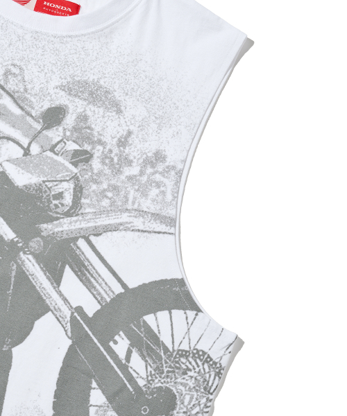 PHYPS MOTORCYCLE(フィップスモーターサイクル)の「Racer Sleeveless White(Tシャツ/カットソー・レディース・その他・MEDIUM/LARGE/X-LARGE)」の7枚目の写真