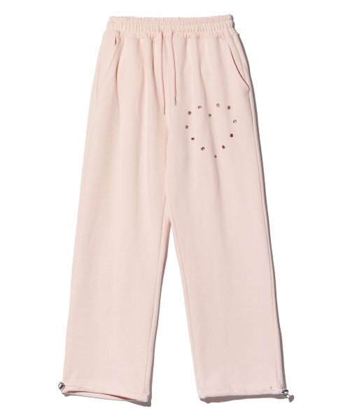 PIECEMAKER（ピースメーカー）の「HEART EYELET SWEAT PANTS (PINK)（スウェットパンツ・レディース・その他・LARGE/MEDIUM）」の5枚目の写真