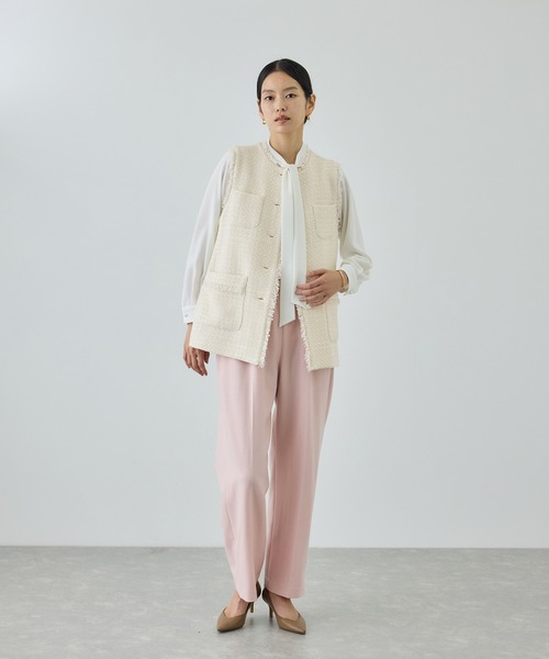 ROPE'（ロペ）の「ミックスツイードジレベスト/26SS（ベスト・レディース・ネイビー/オフホワイト/ブラック系その他・FREE）」の20枚目の写真