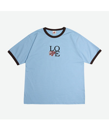 WEIRDWORLD（ウィアード ワールド）の「LOVE リンガーTシャツ スカイブルー（Tシャツ/カットソー）」