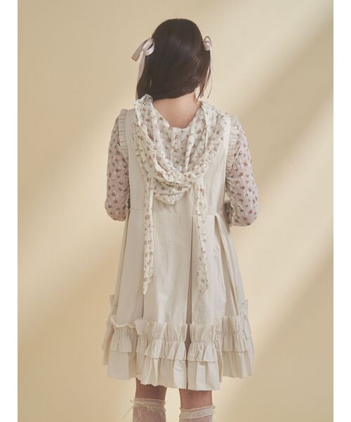 merry jenny（メリージェニー）の「rabbitレースフードtops（Tシャツ/カットソー・レディース・オフホワイト/ミント/アイボリー・FREE）」の12枚目の写真