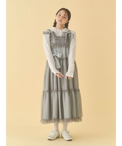 merry jenny（メリージェニー）の「rabbitレースフードtops（Tシャツ/カットソー・レディース・オフホワイト/ミント/アイボリー・FREE）」の21枚目の写真